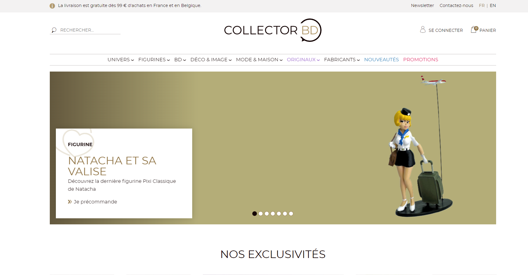 Collector BD | Figurines Collector, Tirages de tête et Objets Dérivés